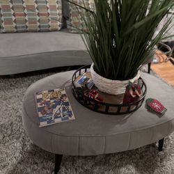 Retro Grey 2 Piece With Ottoman From Ashley Furniture 