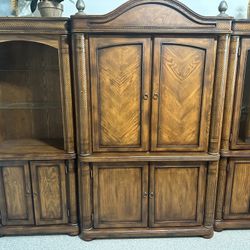 Three Piece Wall Unit