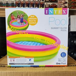 Infex Sunset Glow Swimming Pool for Kids NEW in Boxes 58 x 13