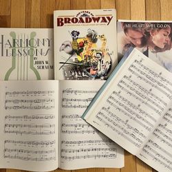 Collection Of Music Books- Piano And Song
