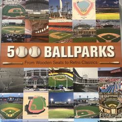 500 Ballparks Hardcover Book Brand New