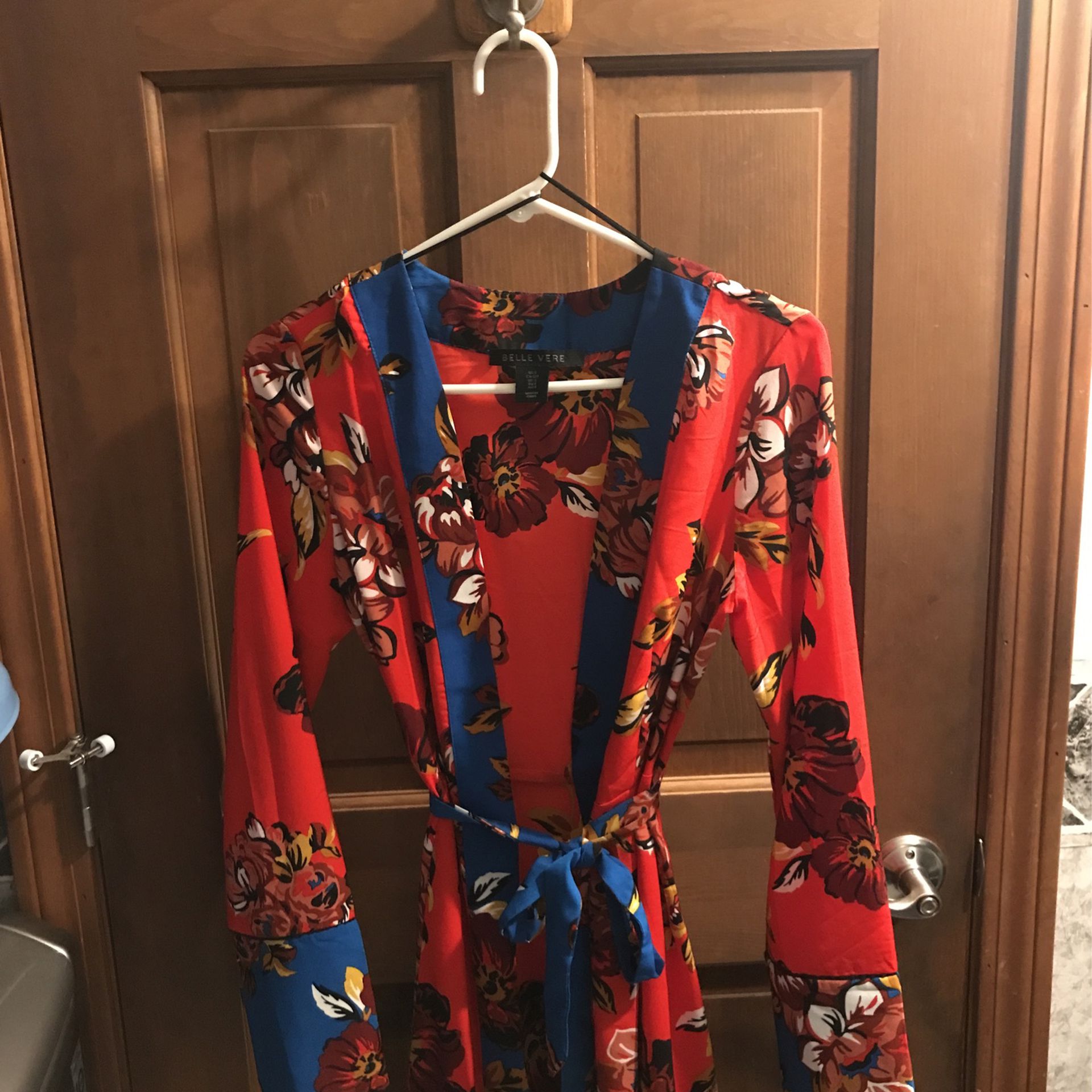 Anthropologie Belle Vere Kimono Wrap Dress