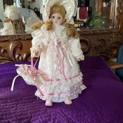 16” PORCELAIN DOLL