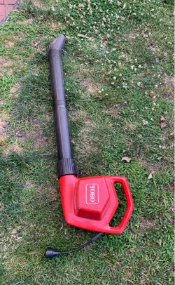 Toro blower vac corded model high & low adjustable speed powerful