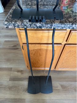 Bose Speaker Stands (2 tall / 3 table stands)