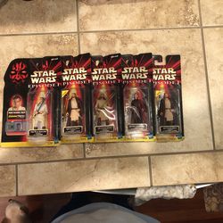 1999 Star Wars Episode I The Phantom Menace NEW Action Figures 