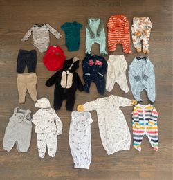 Newborn Baby Boy Lot