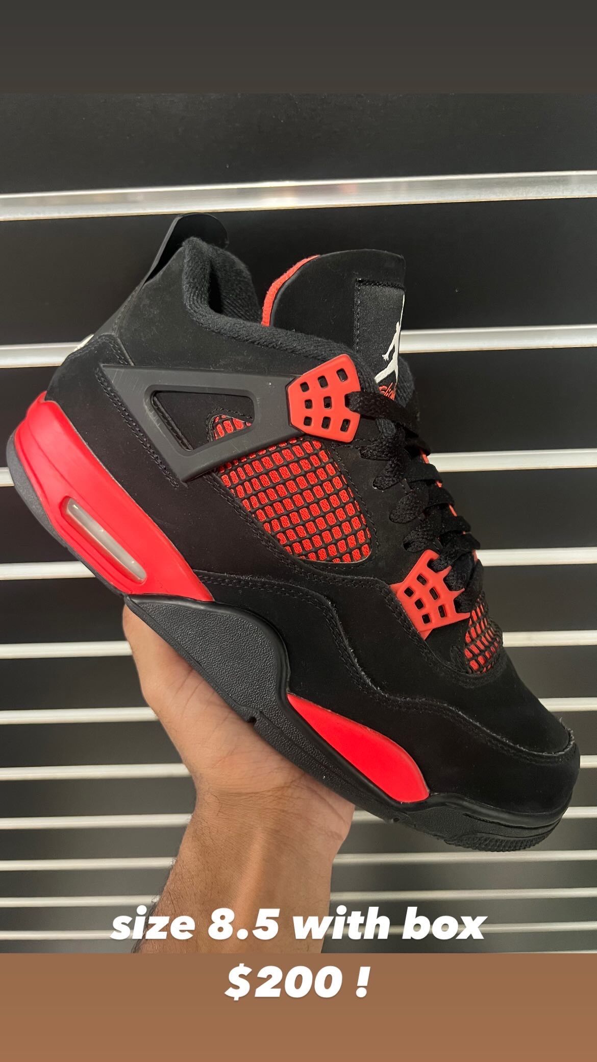 red thunder jordan 4