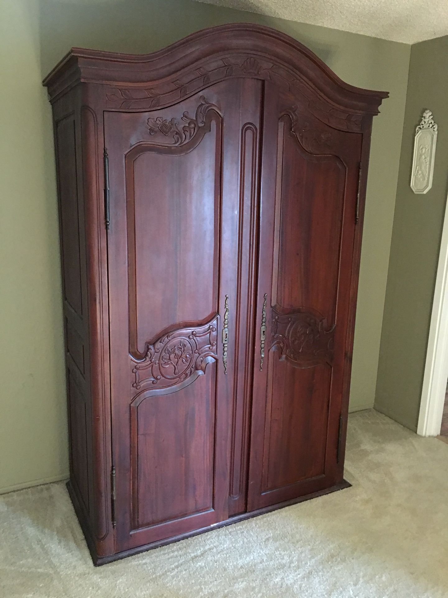 Vintage Armoire for extra Clothing storage