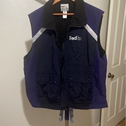 Work Vest Jacket FedEx 