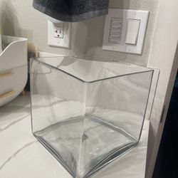Large Square Vase 