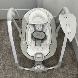 Ingenuity ConvertMe Baby Electric Bouncer 2-in-1 Portable
