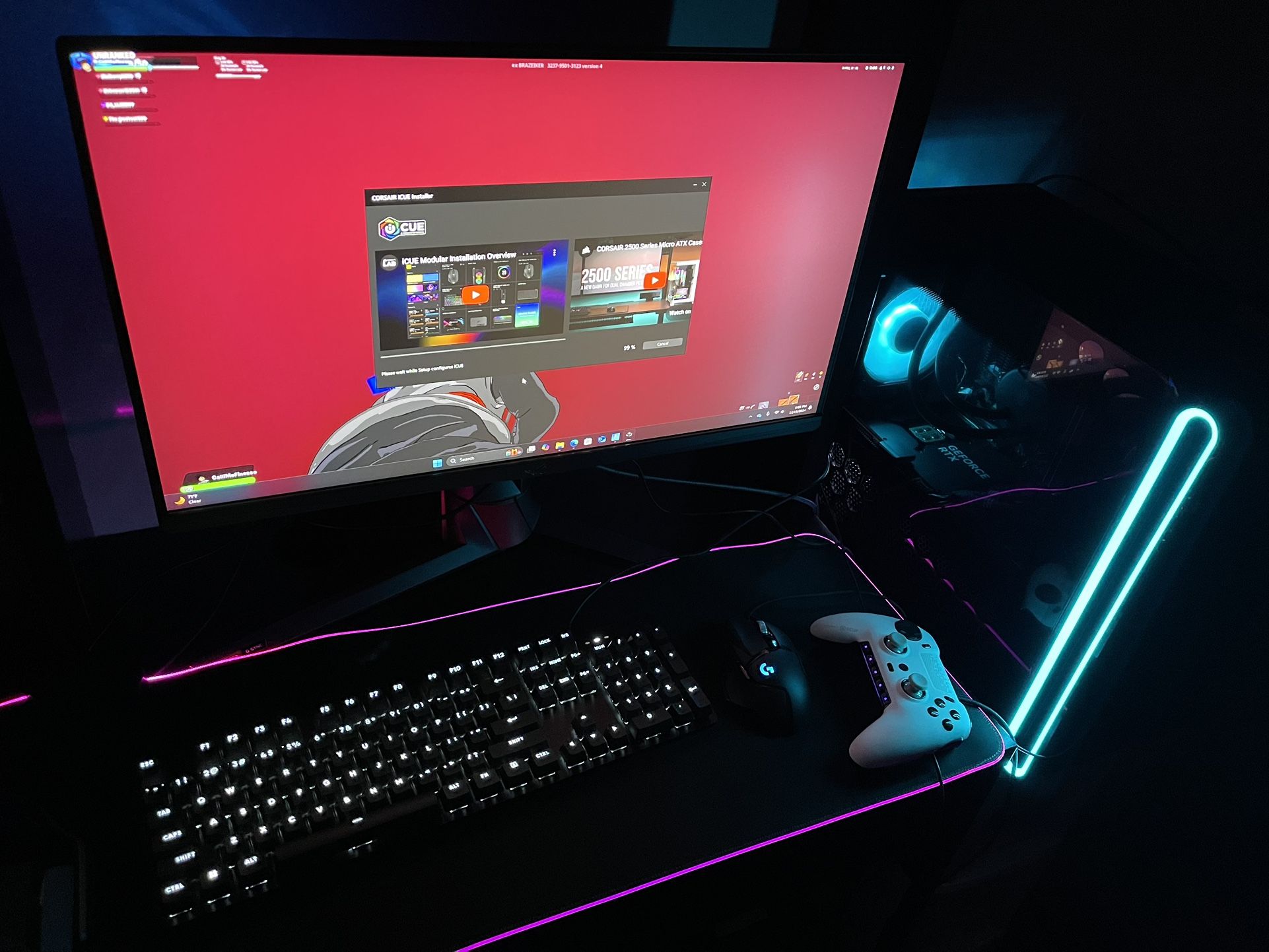 Alienware Aurora R16 Gaming Set Up