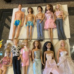 Barbie Bundle Comes  With Some Accessories 