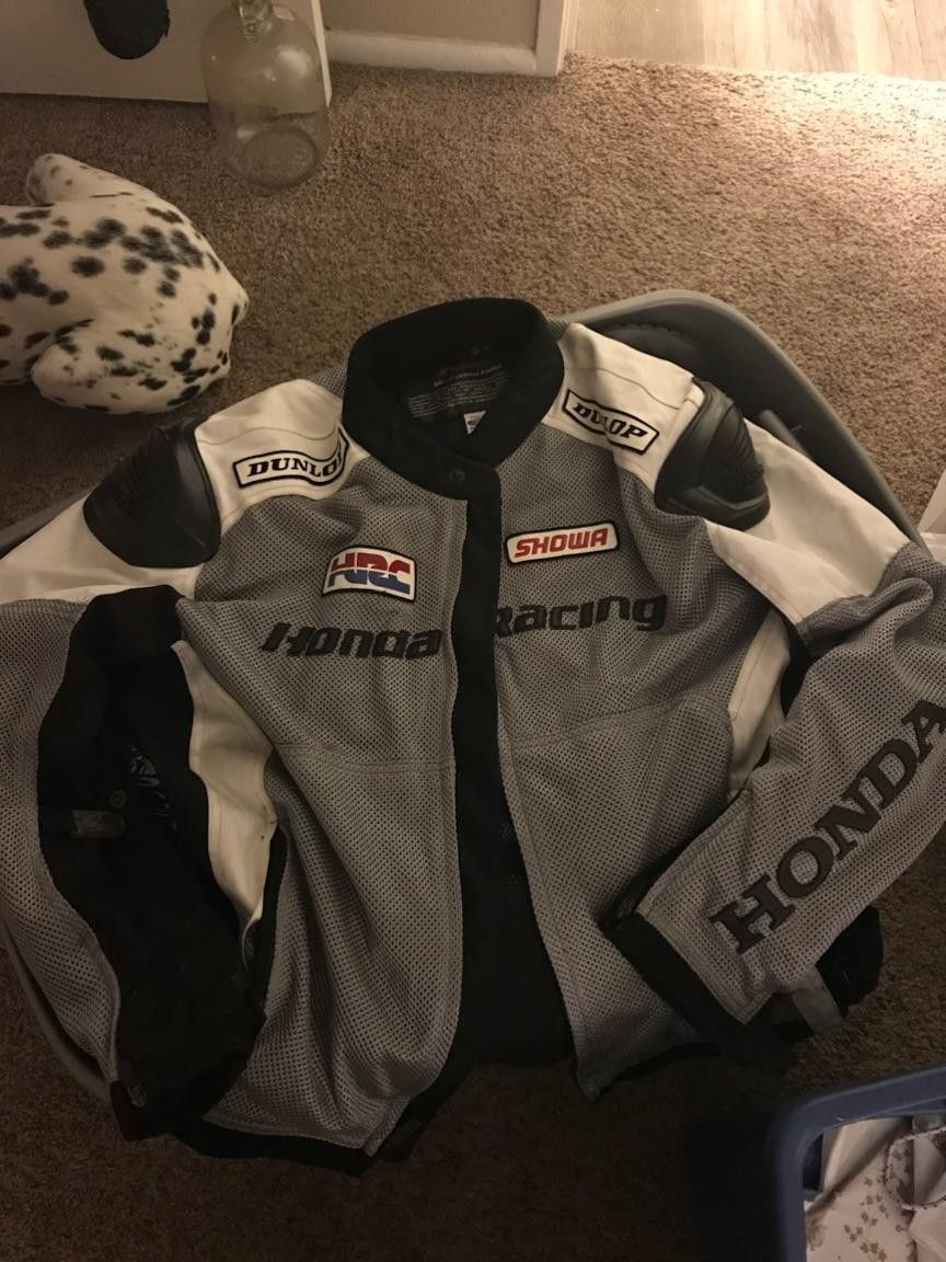 Honda Racing motorcycle jacket