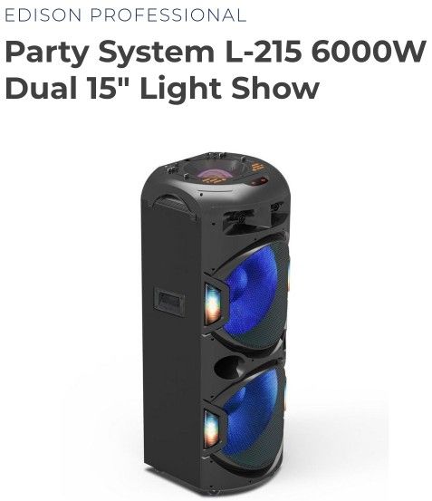 Edison Dual Party Bluetooth Speaker