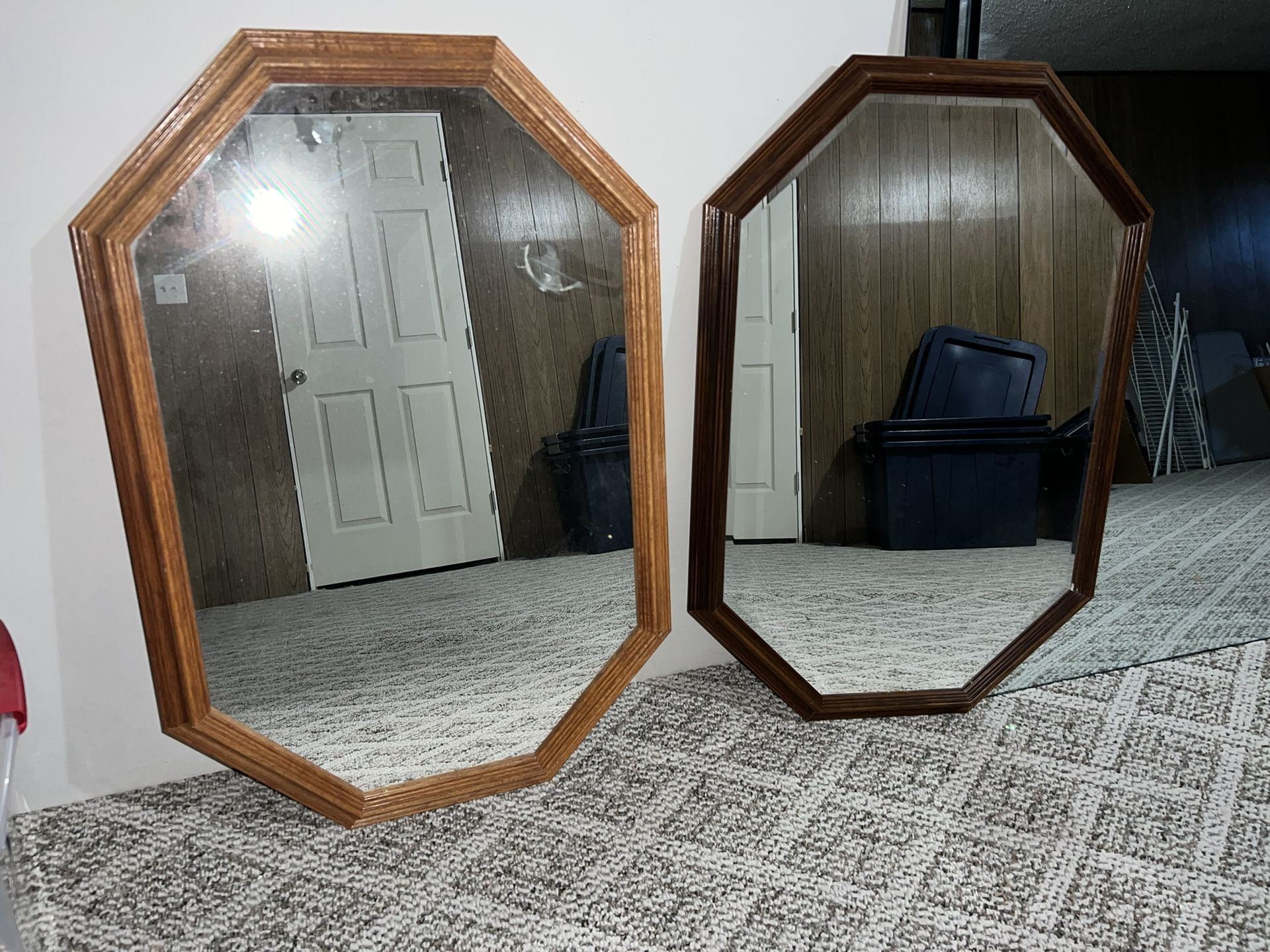 Wood Framed Mirrors 