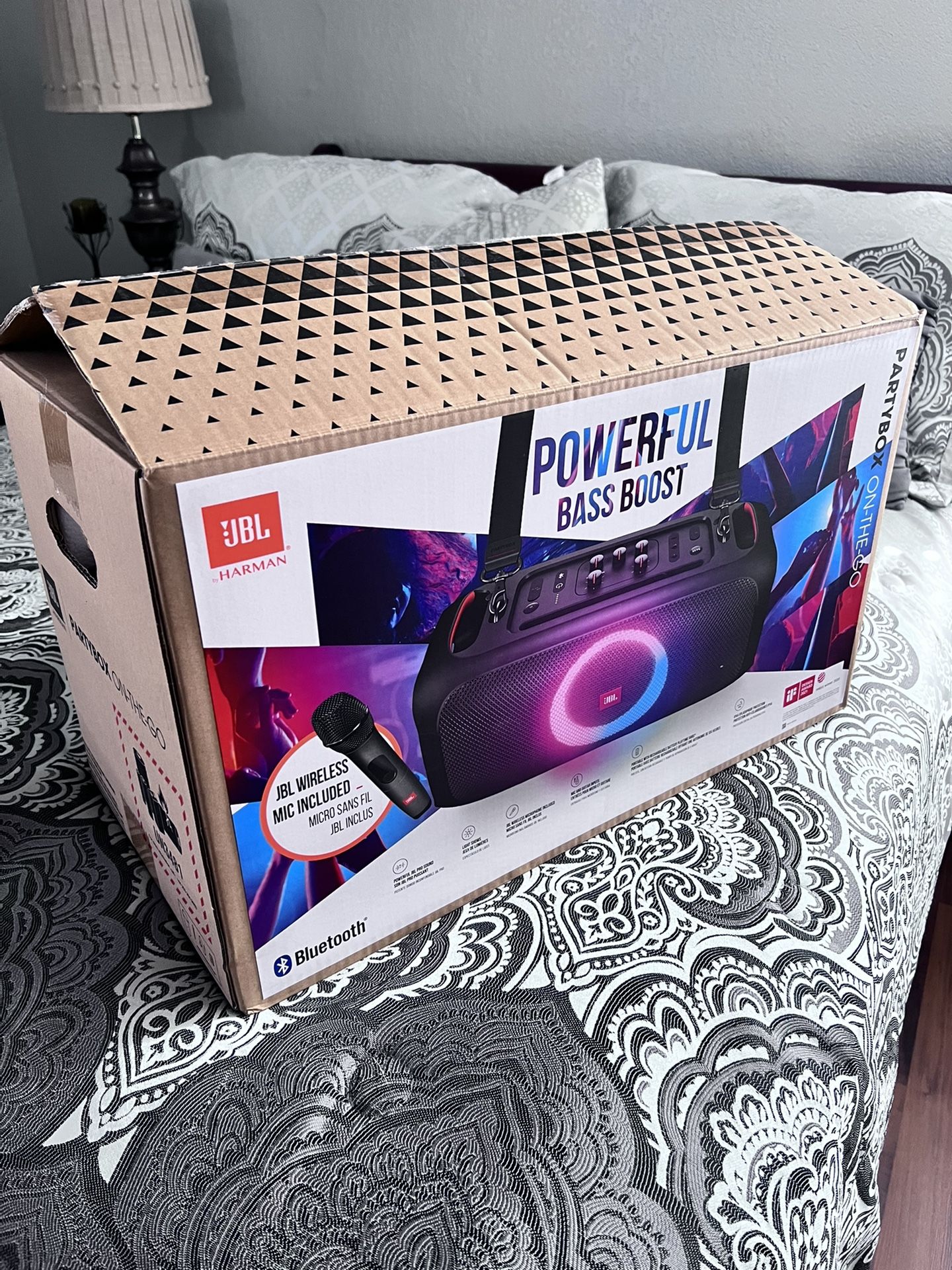 JBL Party Box on the Go Bluetooth Speaker