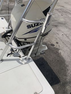 2000 21 foot Flats Fox recently Re-Powered