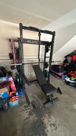 Weight Set - Squat/Bench Rack - Barbell