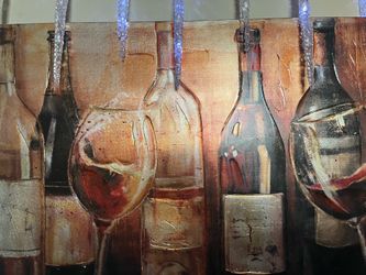 Wine art canvas!