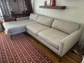 West Elm Parker 108” Left 2-Piece Sectional Sofa with Chaise