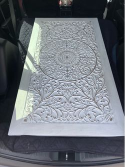 Ashley furniture wooden headboard B181-87 white
