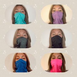 Neck Gaiters, Dust Shield, Face Masks $10
