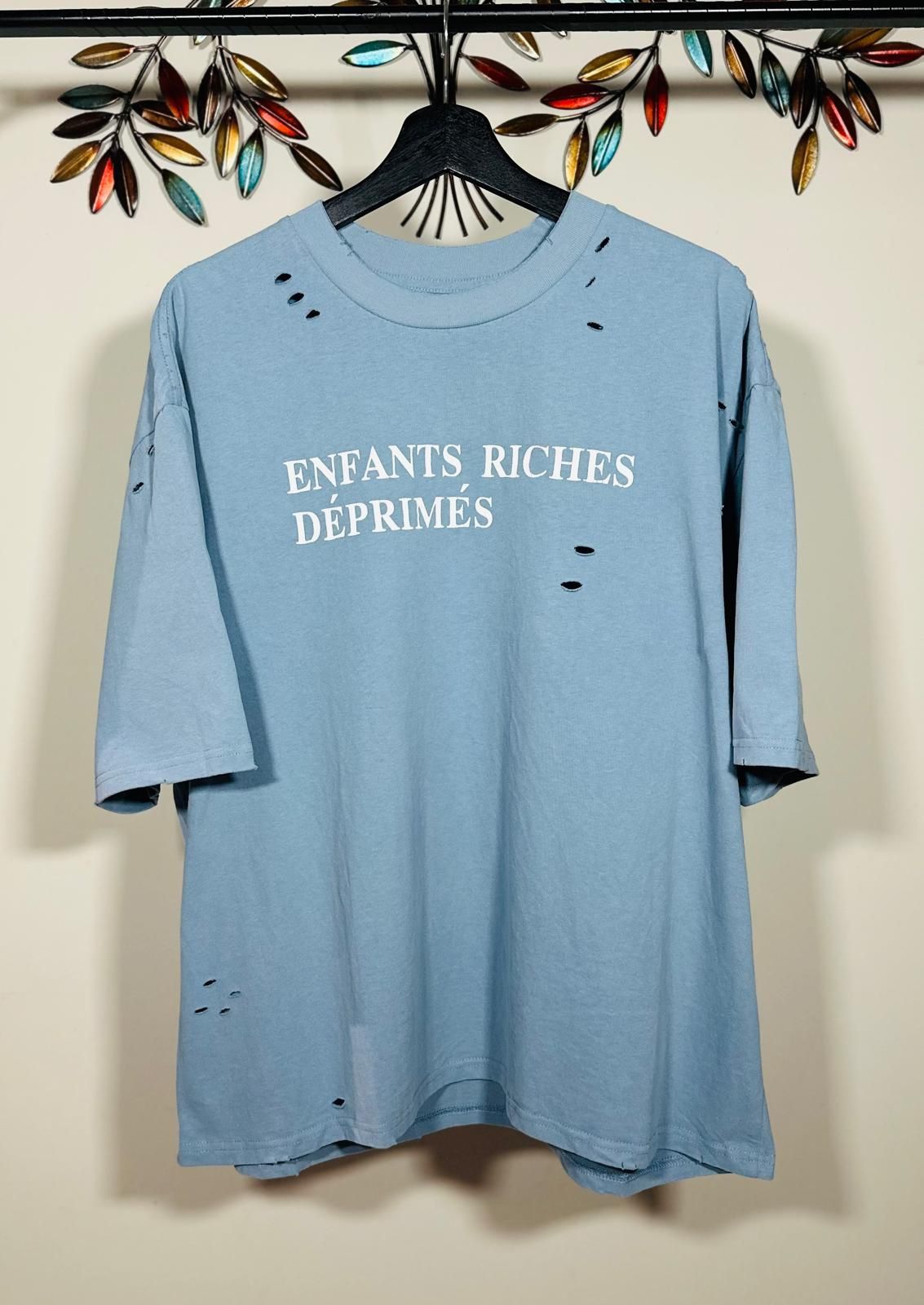 ( ERD ) ENFANTS RICHES DÉPRIMÉS LOGO T-SHIRT !!!