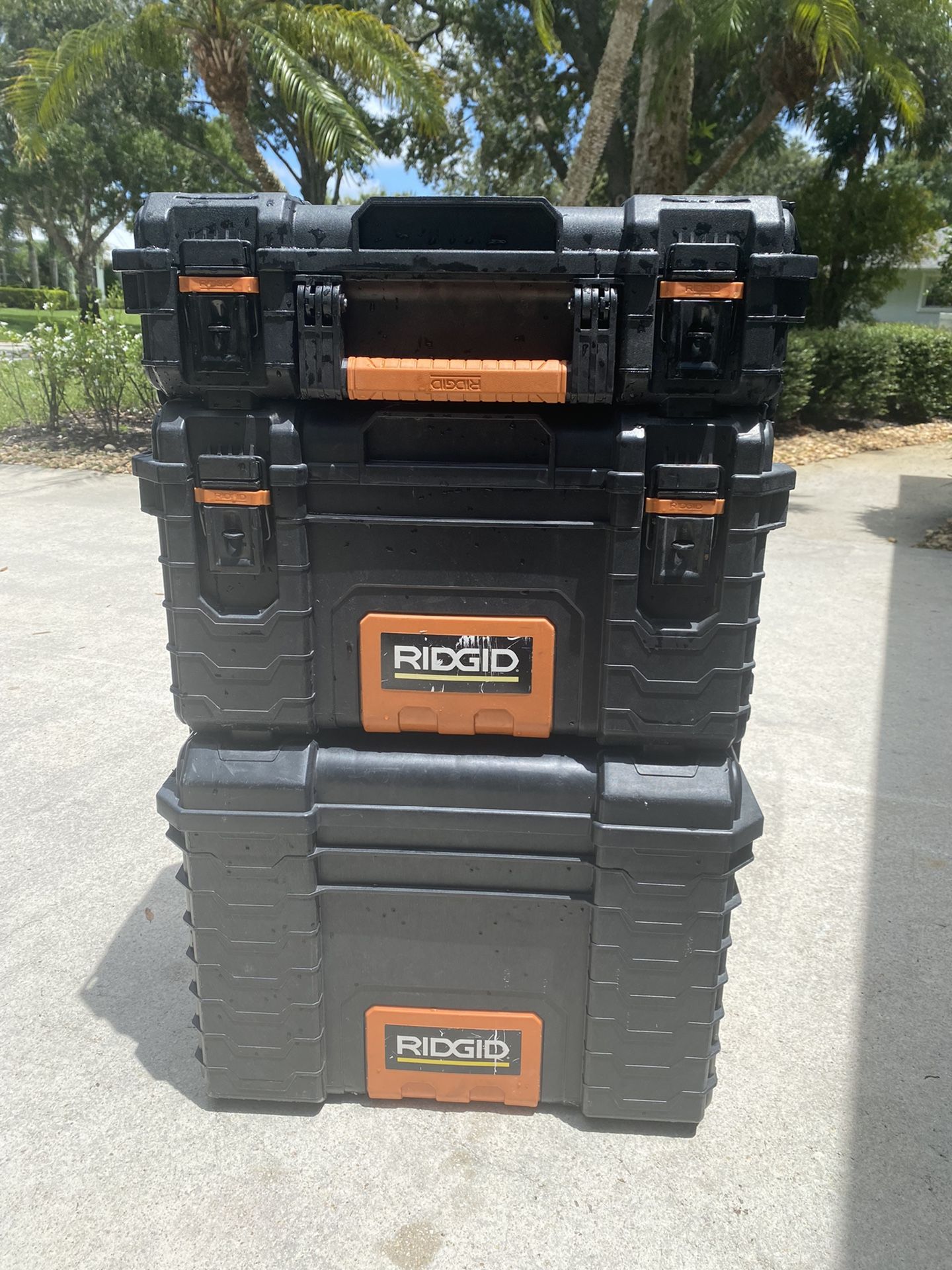 RIDGID Tool Box Set 