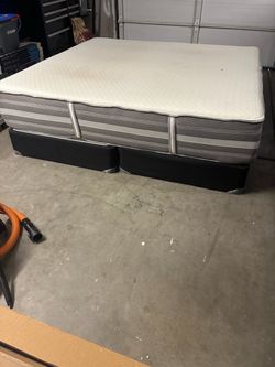 Free King Mattress and Box Spring Set