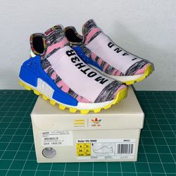 Adidas Originals Pharrell x NMD Human Race Trail ‘Solar Pack Mother’ Size US: 4