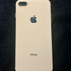 iPhone 8 Plus 64gb White, Compatible Galaxy Design Otterbox, Compatible Charger(Factory Reset)