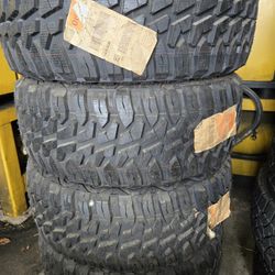 (4) 35x12.50R24 Haida M/T Tires 35 12.5 24 Inch MT