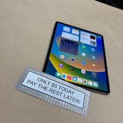 Apple IPad Pro 12.9 Inch 6th Gen Tablet - Only $1 Today Pay The Rest Later! 