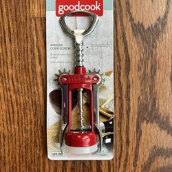 Good Cook Winged Corkscrew Bottle Opener Number 54161NIP
