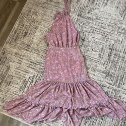 1-Strap, Pink Floral Dress By Likely