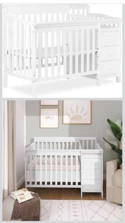 Mini Crib white