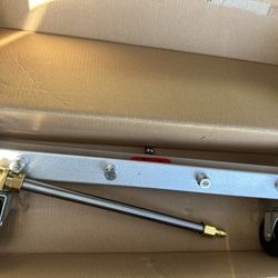 16 inch Water Broom, 4 Nozzles, 4000 psi Pressure Washer Floor Cleaning Tool 