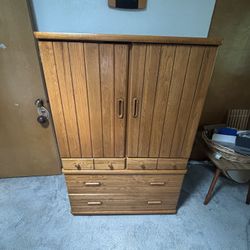 Free Wood Armoire / Entertainment Cabinet 