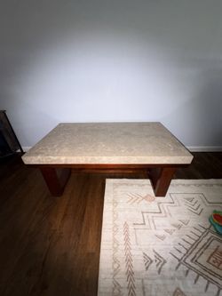 Coffee Table With Matching Side Table