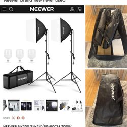 Neewer NK200 Softbox Kit
