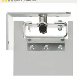 Regency Double Aluminum Swinging Traffic Door with 9" x 14" Window - 60" x 84" Door Opening