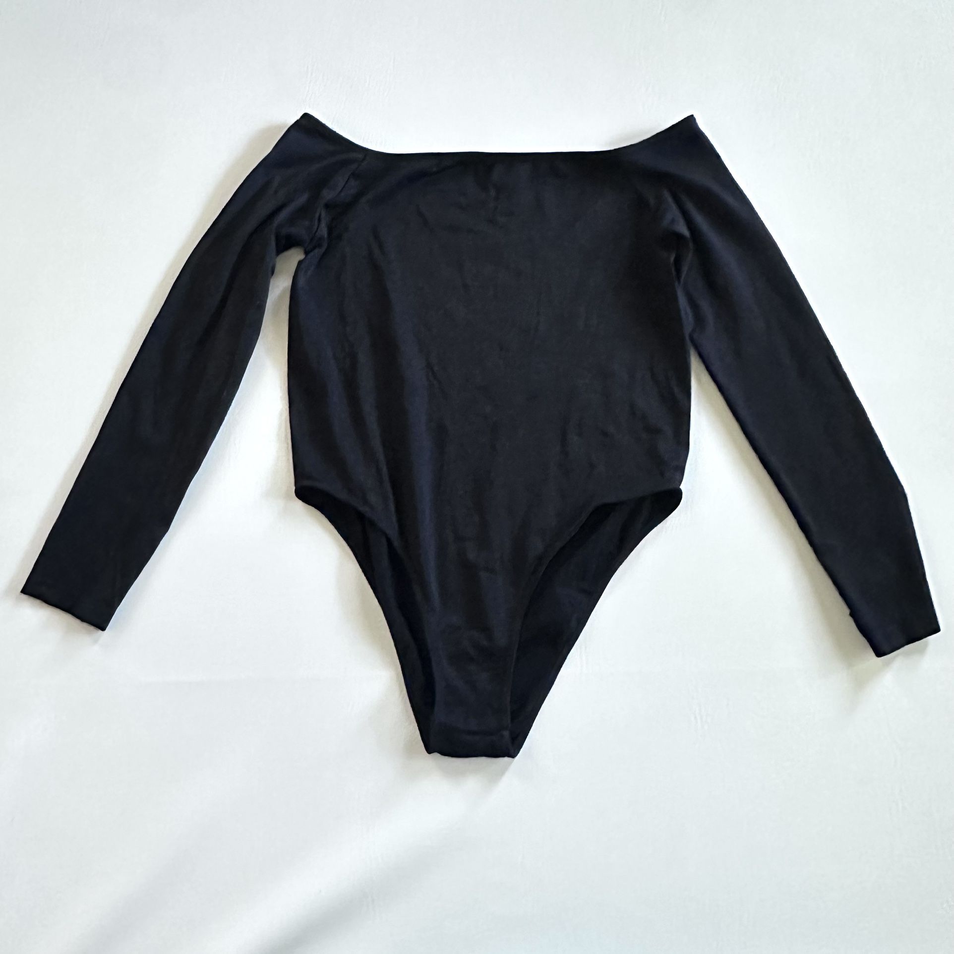 Spirit Halloween Black Bodysuit Costume Cosplay Size XL
