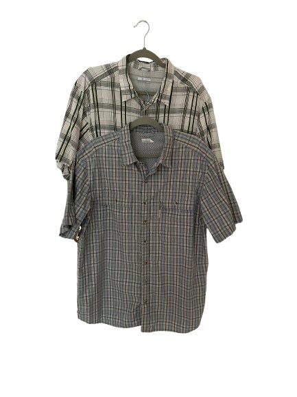 2 of Columbia Sportswear Company Men’s Short Sleeve Button Down Shirt, Sz XL