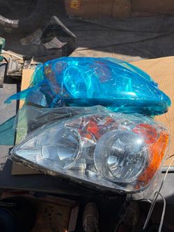 Honda CRV CR-V Headlights Headlamps Replacement 05-06 Left+Right