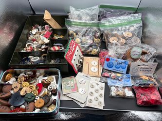 Button Collection Vintage and Craft