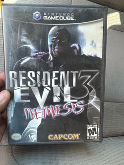 Resident evil 3 nemesis for Nintendo GameCube for sale or trade