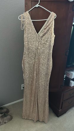 XL Rose gold dress