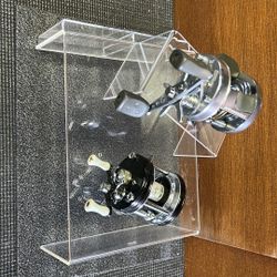 Vintage Fishing And Reels 1 Abu Garcia Record #50 Made In Sweden And 1 5000c Nice Reels 